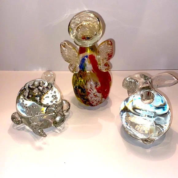 Turtle, Rabbit & Angle Paperweight - Picture 5 of 9